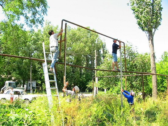 Poort in de gasleiding