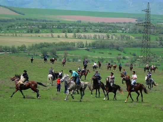 Kokpar, Kazachstaans polo spel