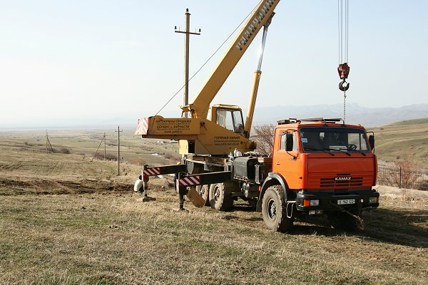 Nieuwe 10 kV leiding