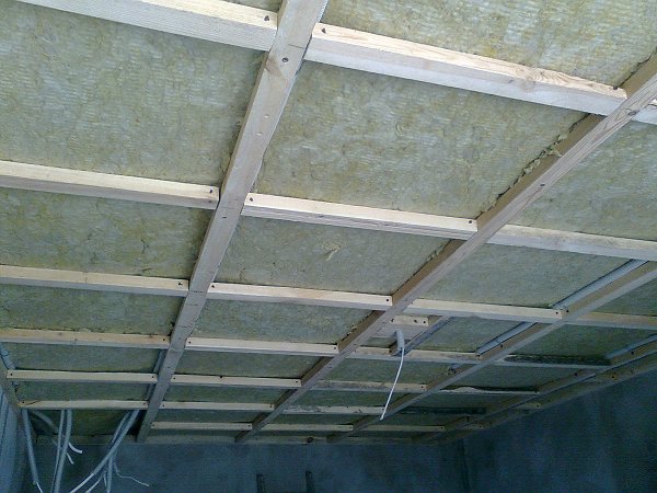 Plafond isolatie