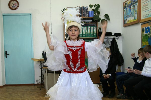 Nathalie als Kazachse prinses