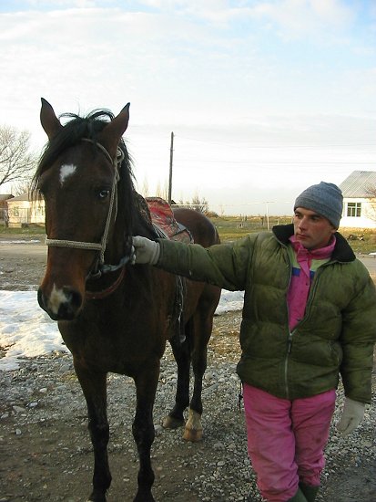 Ruslan met het paard